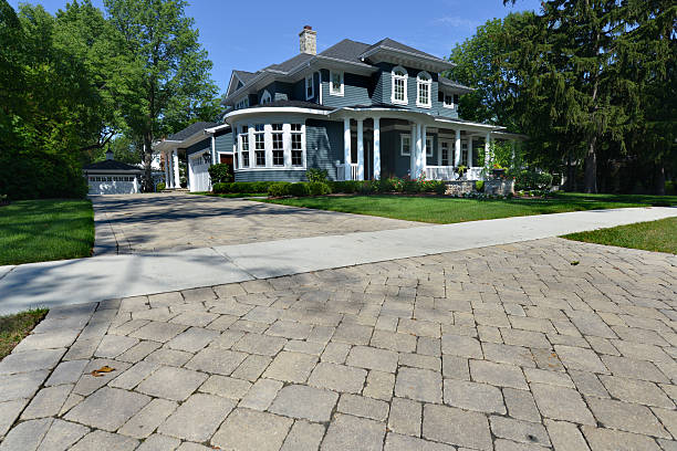 Permeable Paver Driveway in Colma, CA